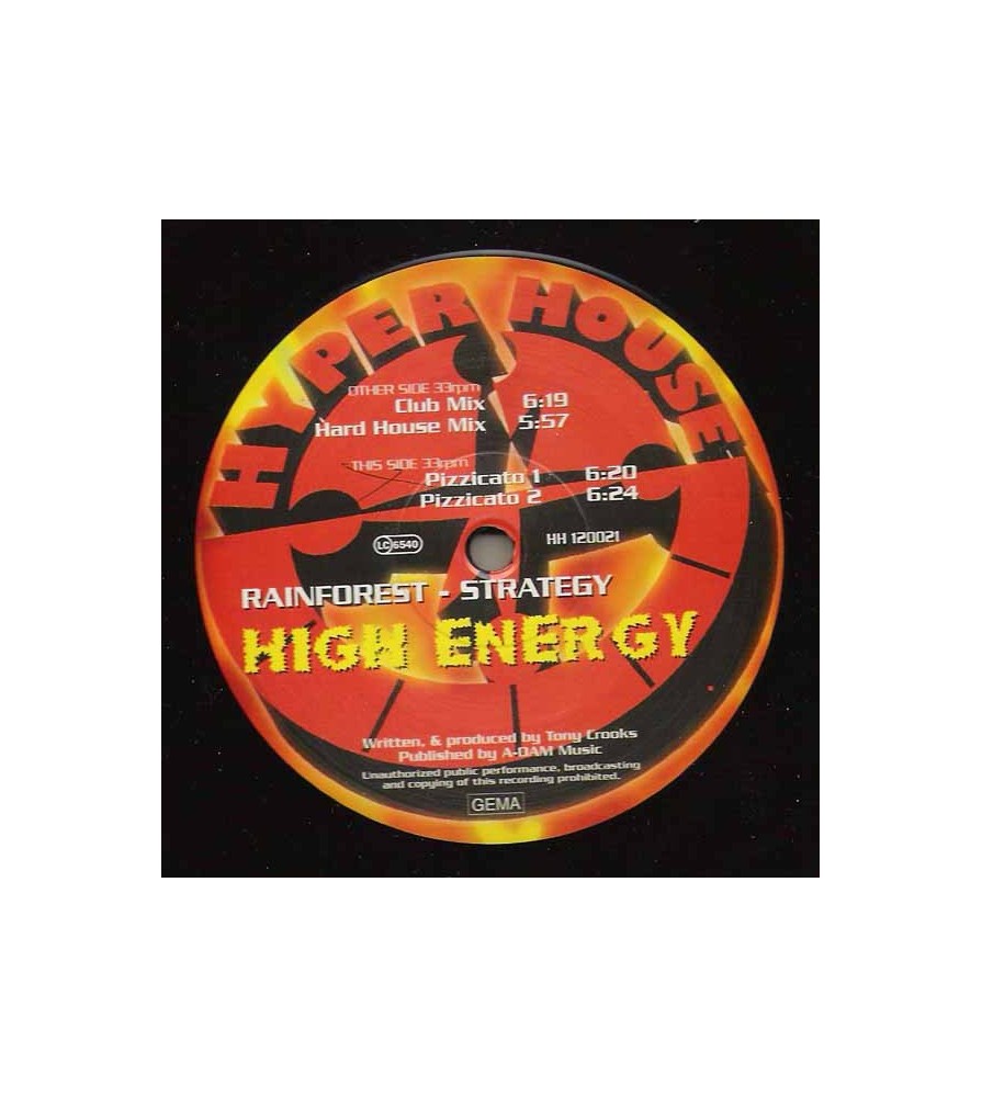 Strategy ‎– High Energy 