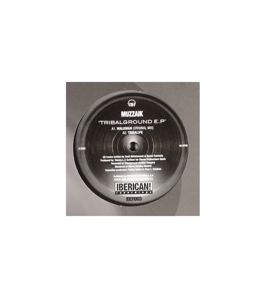 Muzzaik ‎– Tribalground EP 