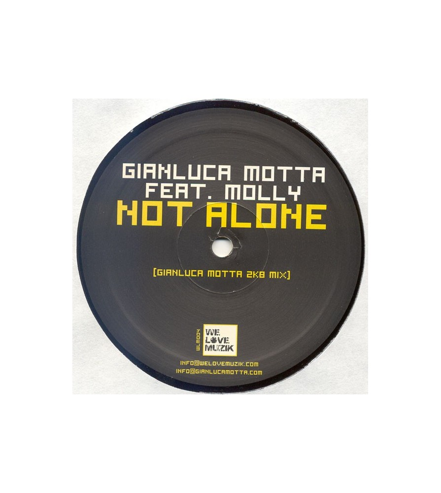 Gianluca Motta Feat. Molly ‎– Not Alone 