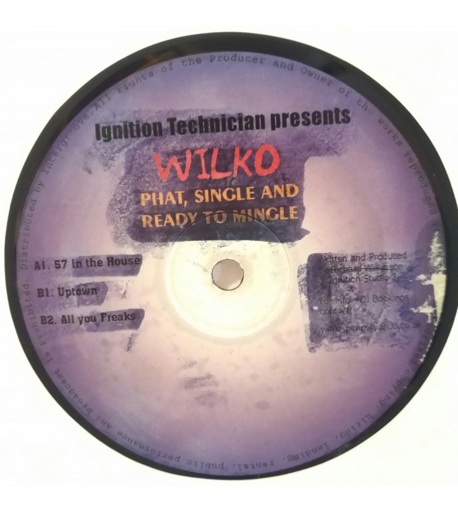 Iition Technician Presents Wilko ‎– Phat, Single & Ready To Mingle (TECHNO)