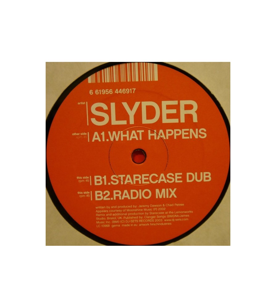 Slyder ‎– What Happens 