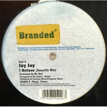 Jay Jay ‎– I Believe