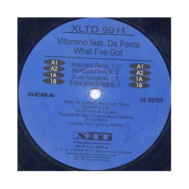 Vitamino Feat. Da Force ‎– What I've Got 