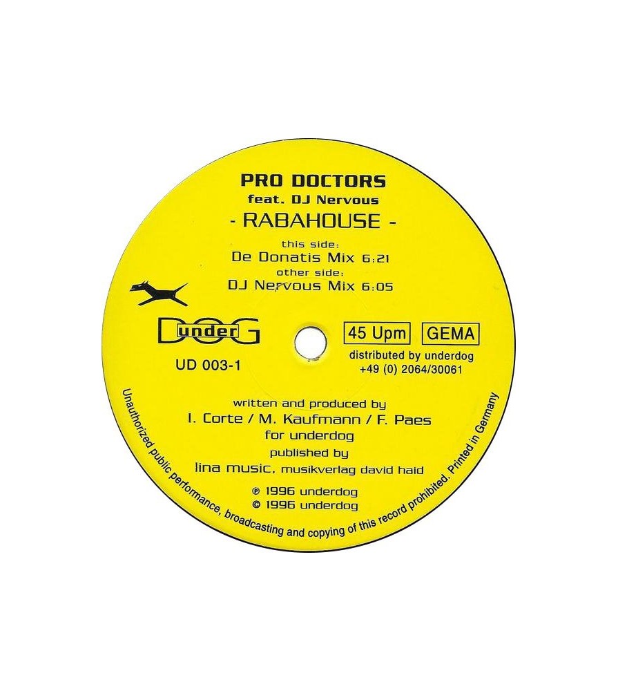 Pro Doctors ‎– Rabahouse 