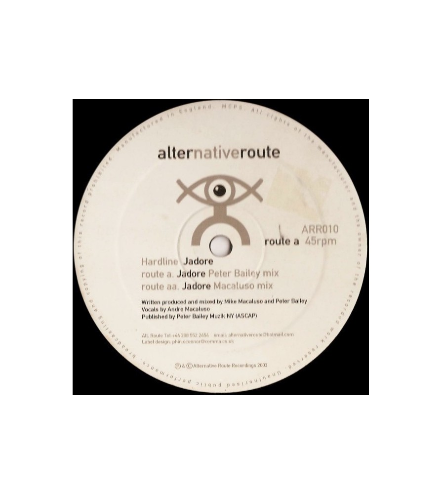 Hardline ‎– Jadore 