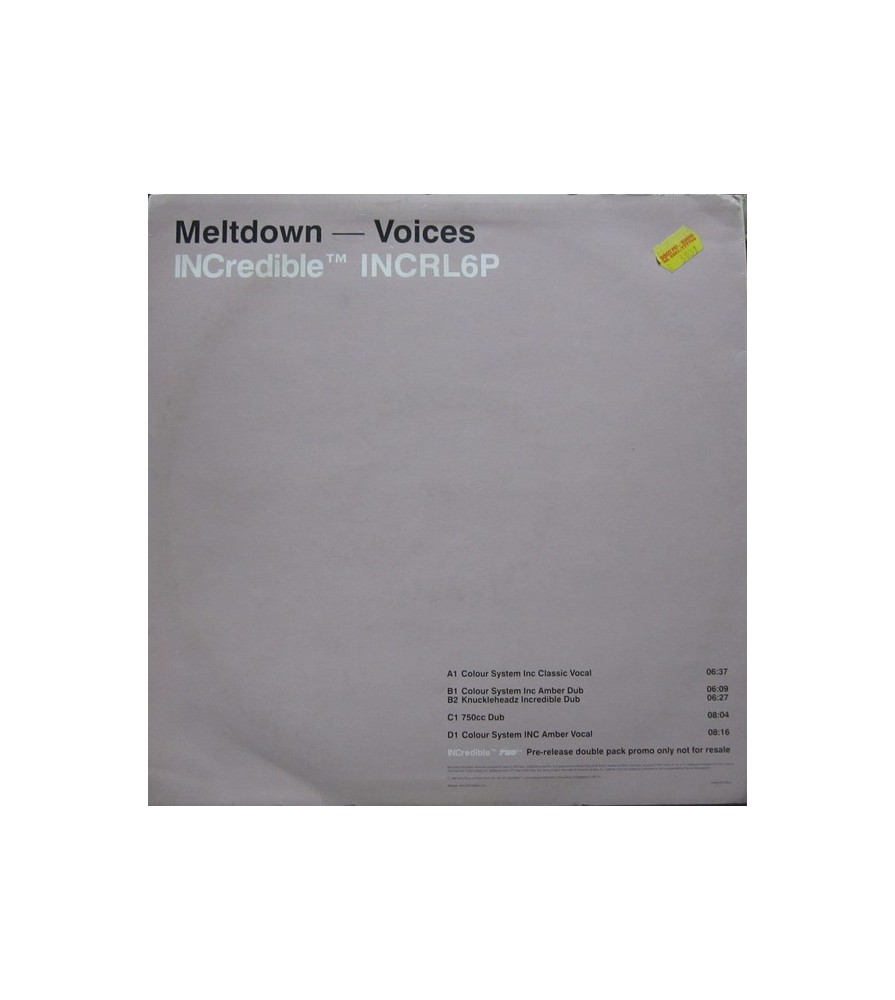 Meltdown ‎– Voices