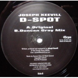 Joseph Keevill ‎– D-Spot 