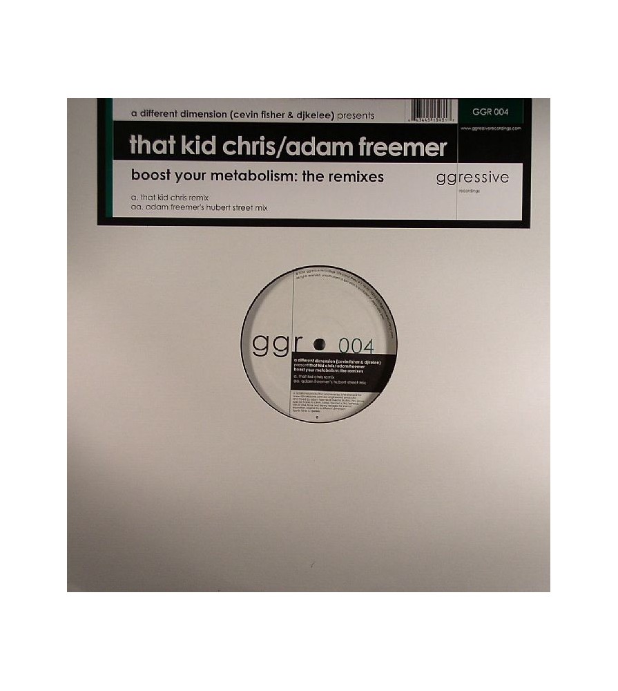 A Different Dimension ‎– Boost Your Metabolism (The Remixes) 