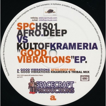 Afro.Deep vs. Kult Of Krameria ‎– Good Vibrations EP 