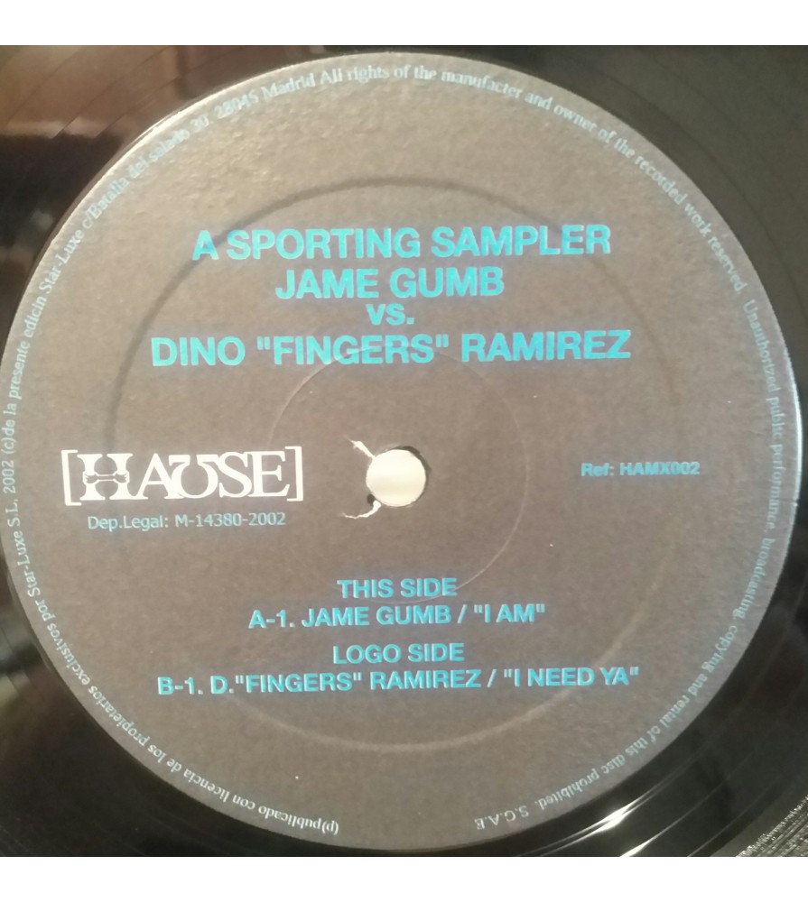 Jame Gumb vs. Dino 'Fingers' Ramirez ‎– A Sporting Sampler