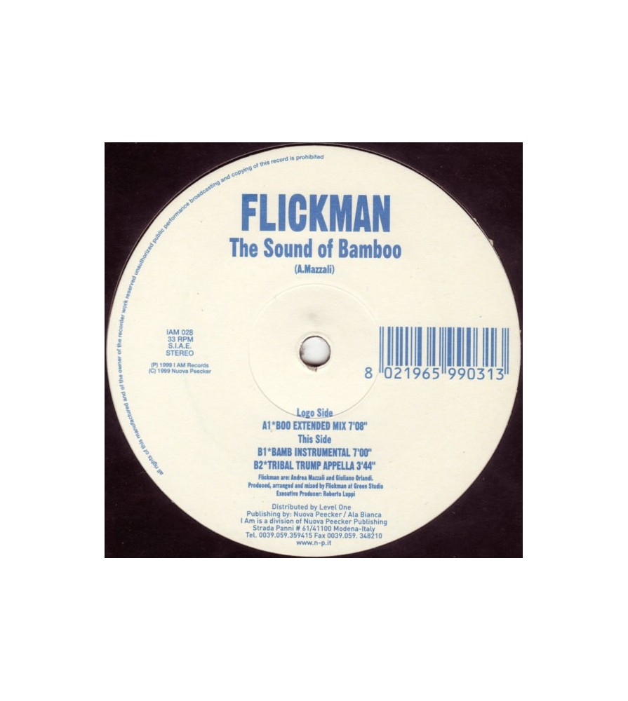 Flickman ‎– The Sound Of Bamboo 