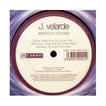  J. Velarde ‎– Electronic Concept 