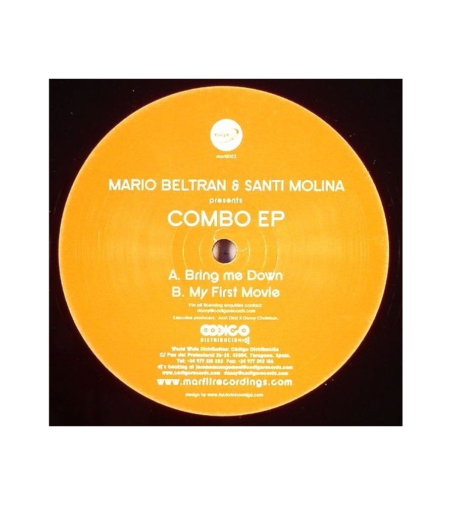 Mario Beltran & Santi Molina ‎– Combo EP 