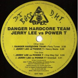 Danger Hardcore Team / Jerry Lee vs Power T ‎– Party Tunes 