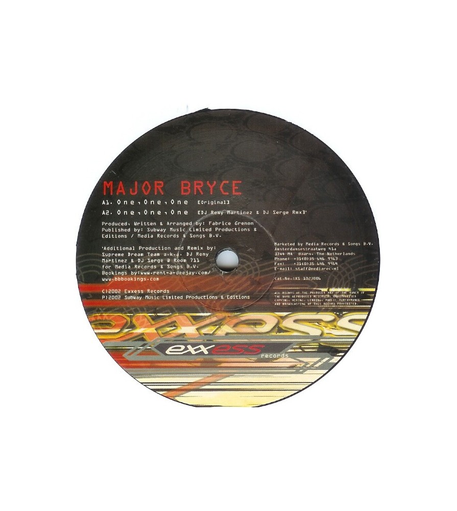 Major Bryce ‎– One, One, One 