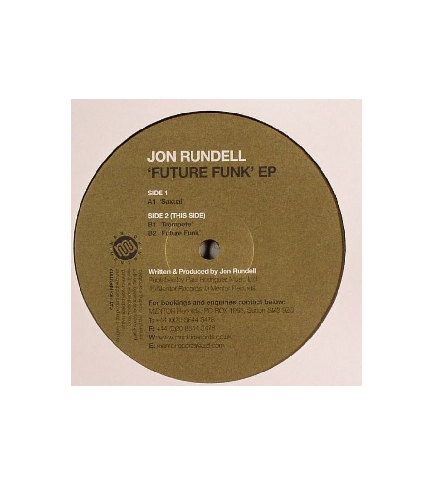 Jon Rundell ‎– Future Funk EP 