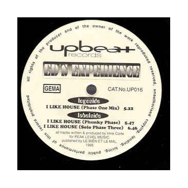 Ed's Experience ‎– I Like House 