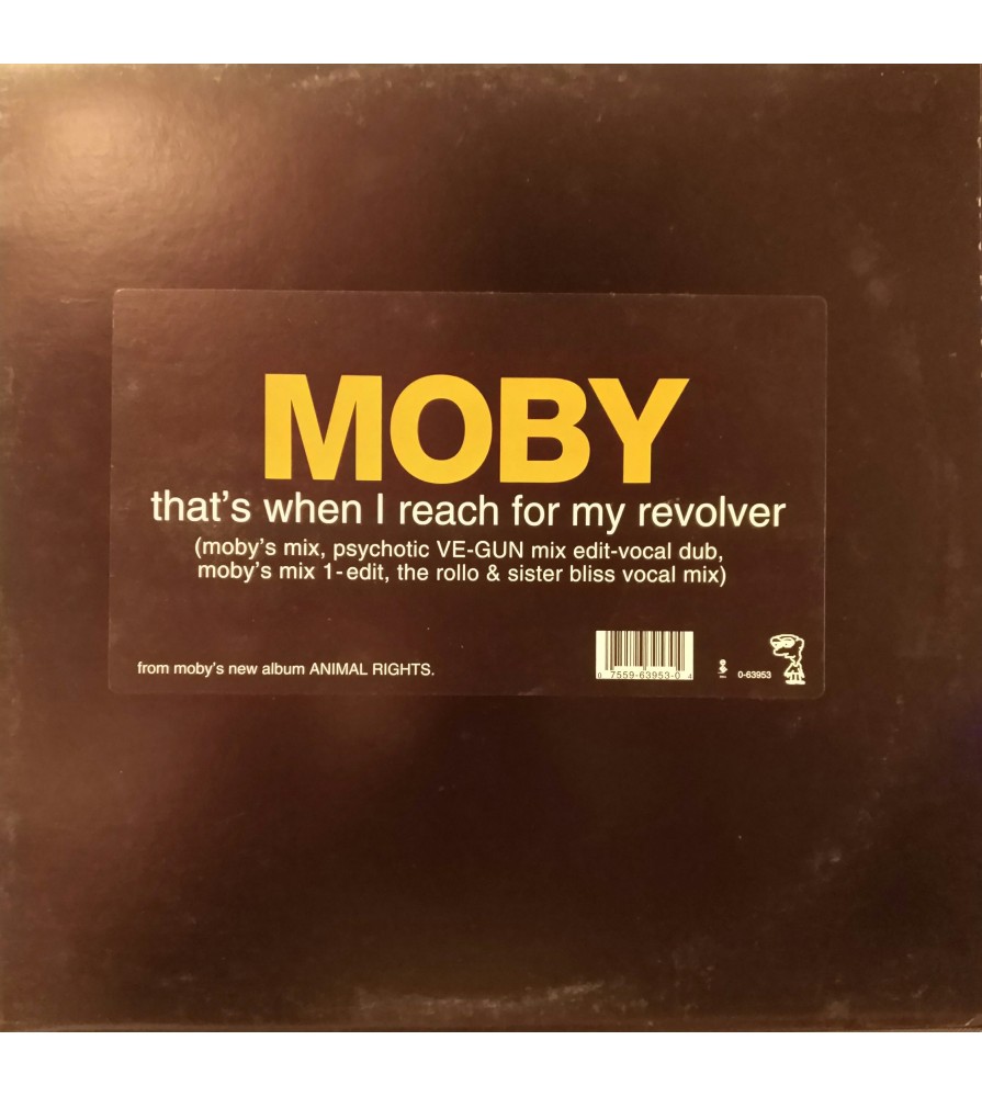 Moby ‎– That's When I Reach For My Revolver (ELEKTRA)