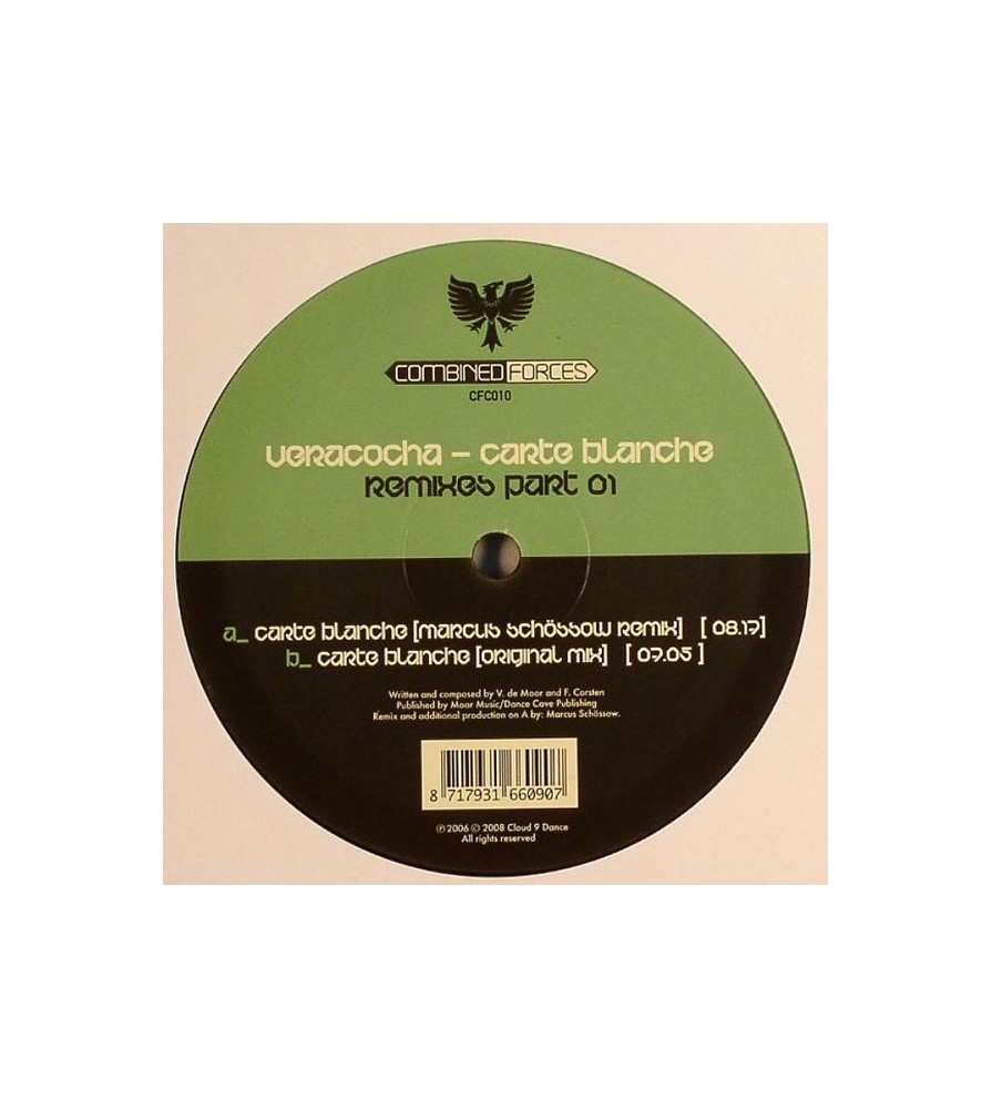 Veracocha ‎– Carte Blanche (Remixes Part 01) 