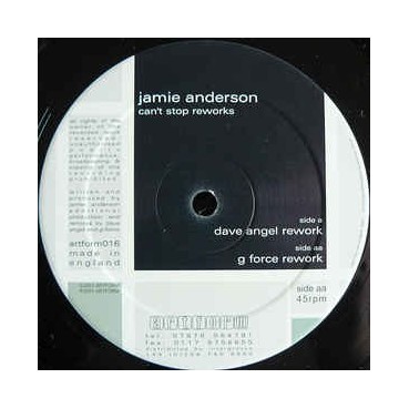  Jamie Anderson ‎– Can't Stop Reworks 