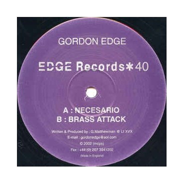 Gordon Edge ‎– Necesario