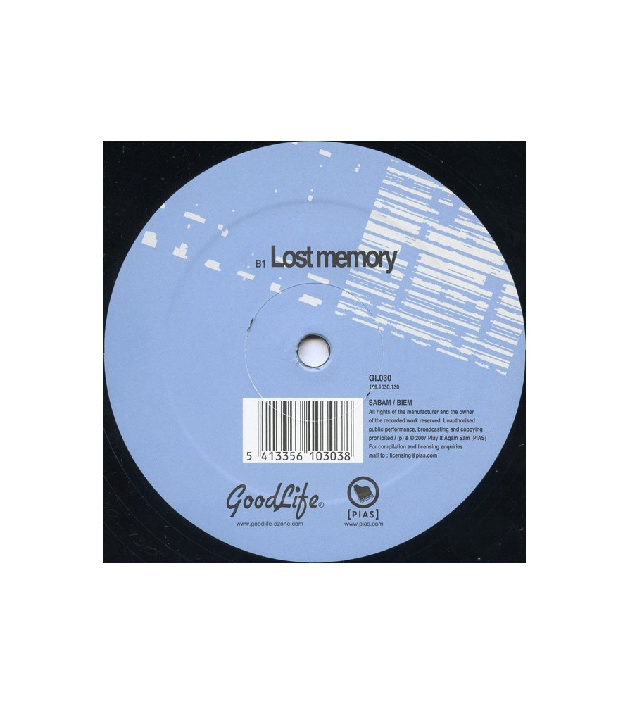 Oxia ‎– Lost Memory EP 