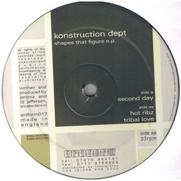 Konstruction Dept ‎– Shapes That Figure EP