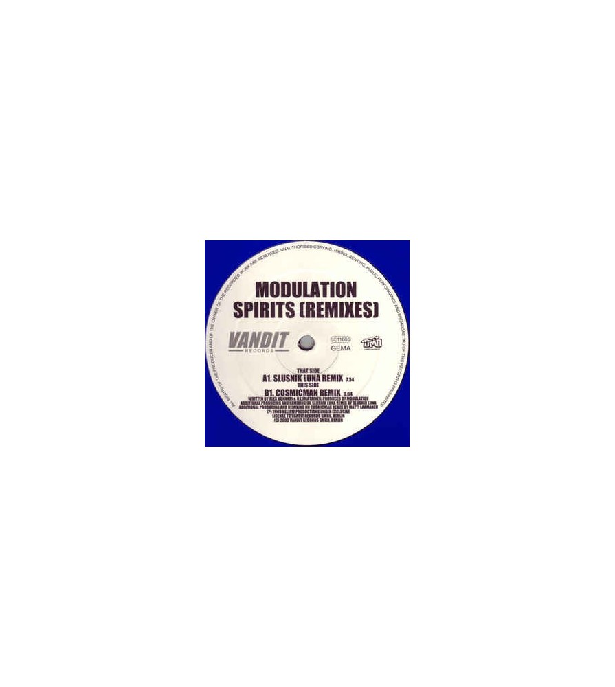 Modulation ‎– Spirits (Remixes) 