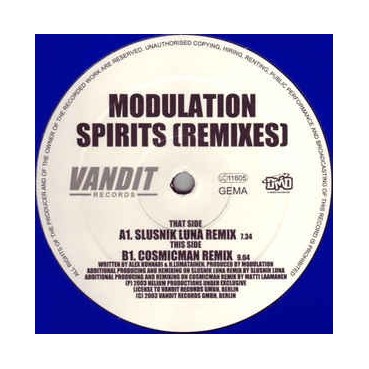 Modulation ‎– Spirits (Remixes) 
