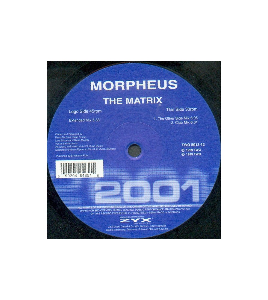 Morpheus ‎– The Matrix 