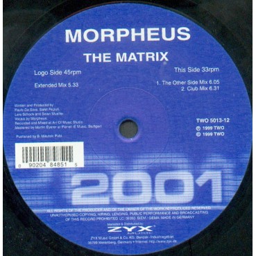 Morpheus ‎– The Matrix 