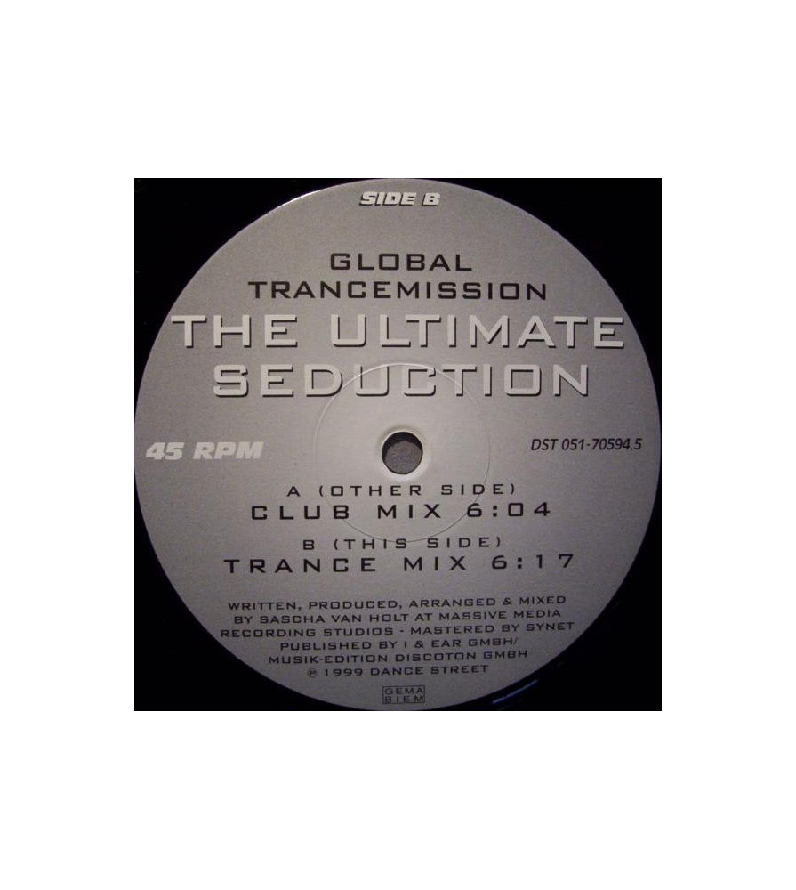 Global Trancemission ‎– The Ultimate Seduction