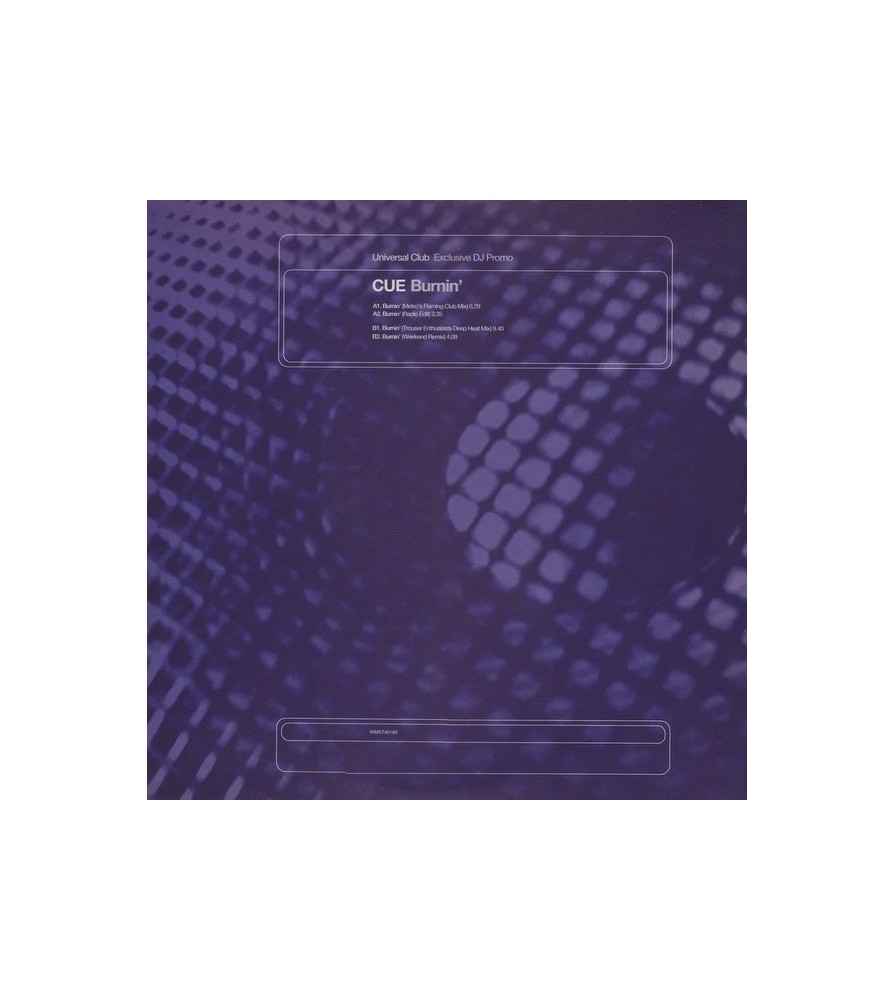 Cue ‎– Burnin