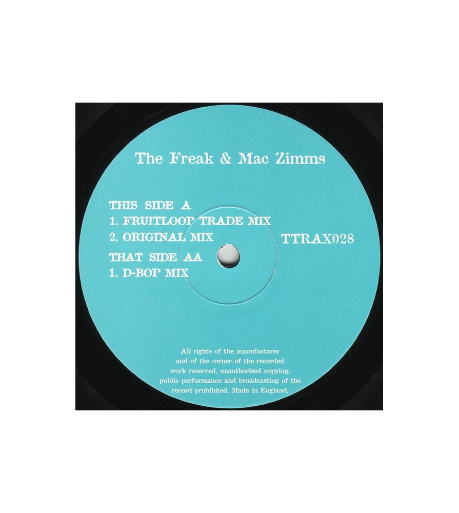 The Freak & Mac Zimms ‎– Distant Stab (TRIPOLI TRAX)