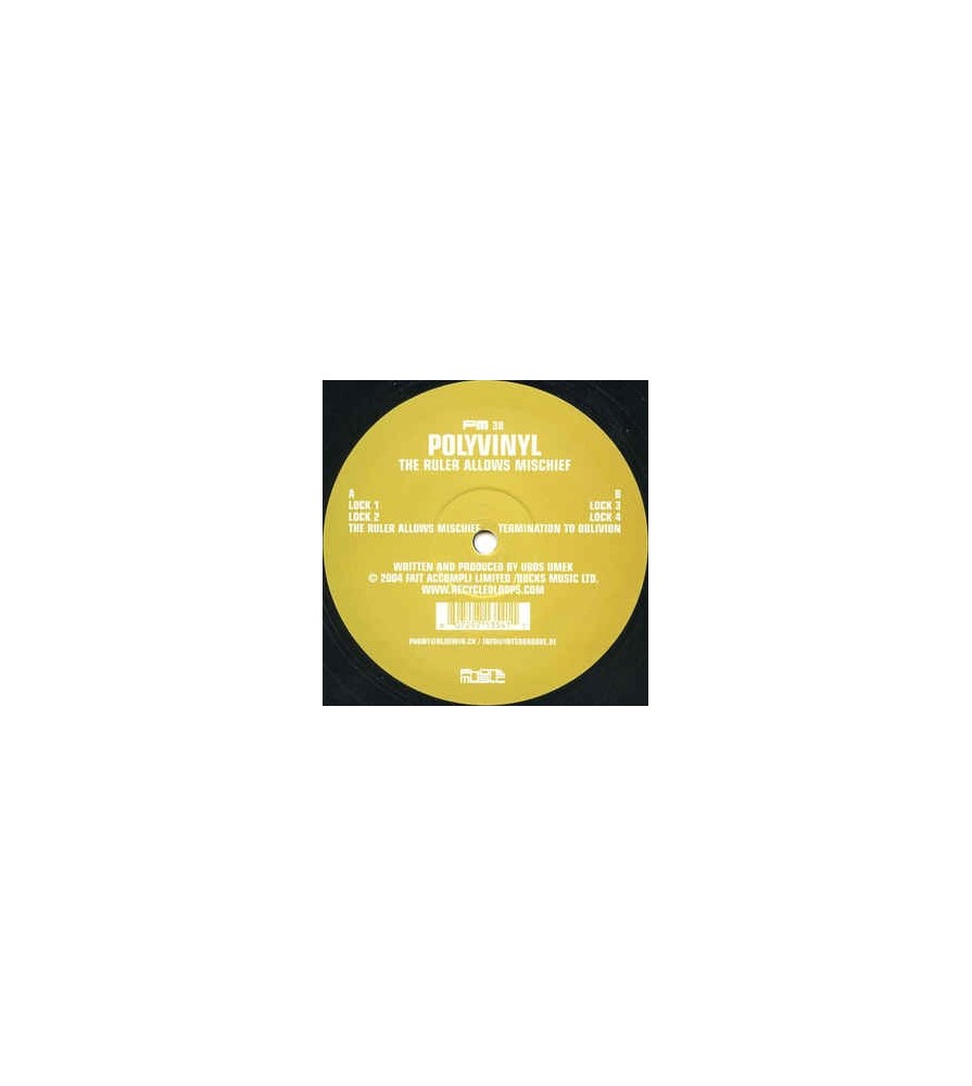 Polyvinyl ‎– The Ruler Allows Mischief 