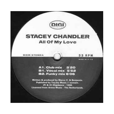 Stacey Chandler ‎– All Of My Love 