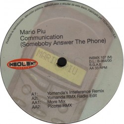 Mario Piu - Communication (INSOLENT MUSIC)