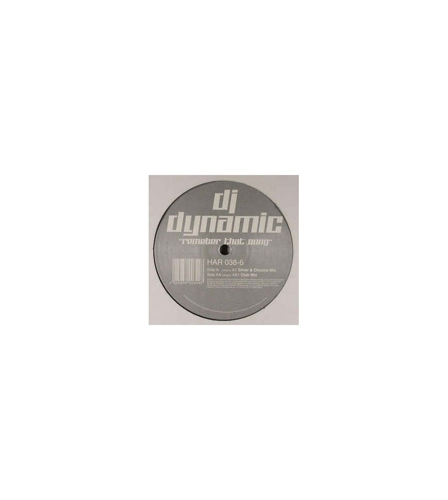 DJ Dynamic ‎– Remember That Song 