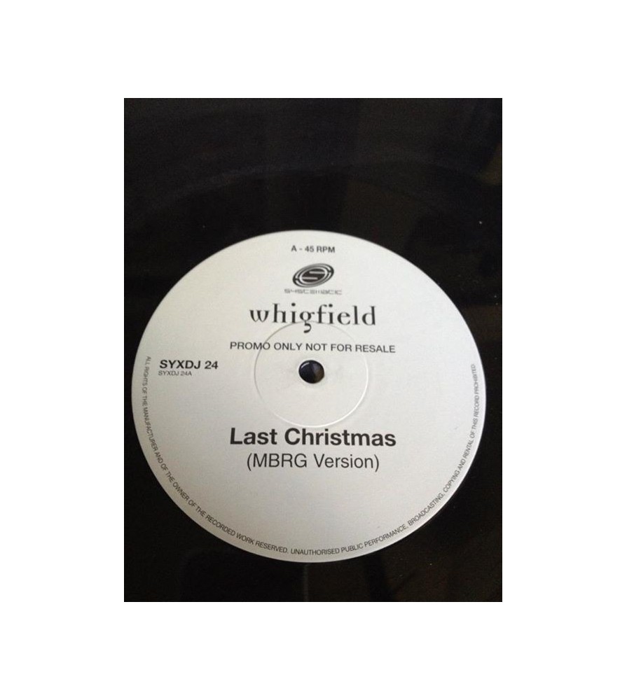 Whigfield ‎– Last Christmas (IMPORT)