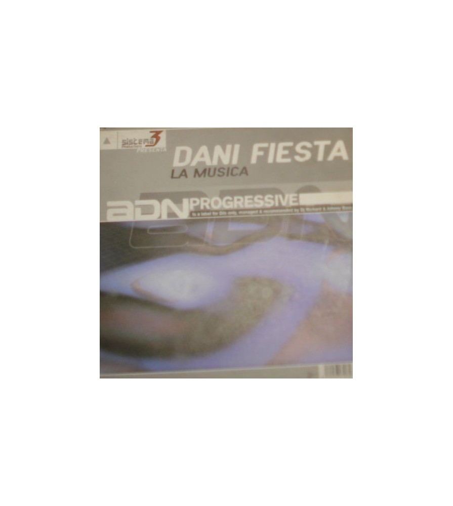 Dani Fiesta - La Musica (DISCO TRANSPARENTE ORIGINAL¡¡¡  TEMAZO¡¡)