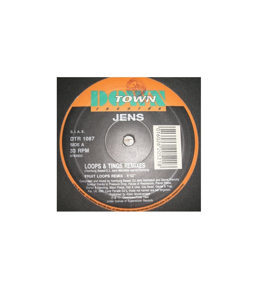 Jens – Loops & Tings (Remixes) (COPIA IMPORT.TEMAZO¡¡)