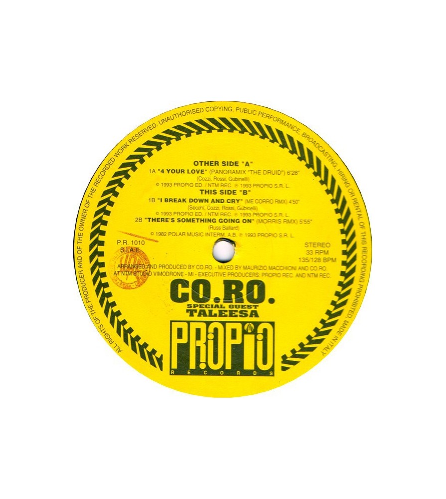 CO.RO. - 4 Your Love