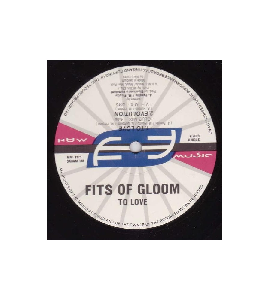 Fits Of Gloom - To Love(DISCO NUEVO¡¡¡  BUSCADISIMO¡¡)