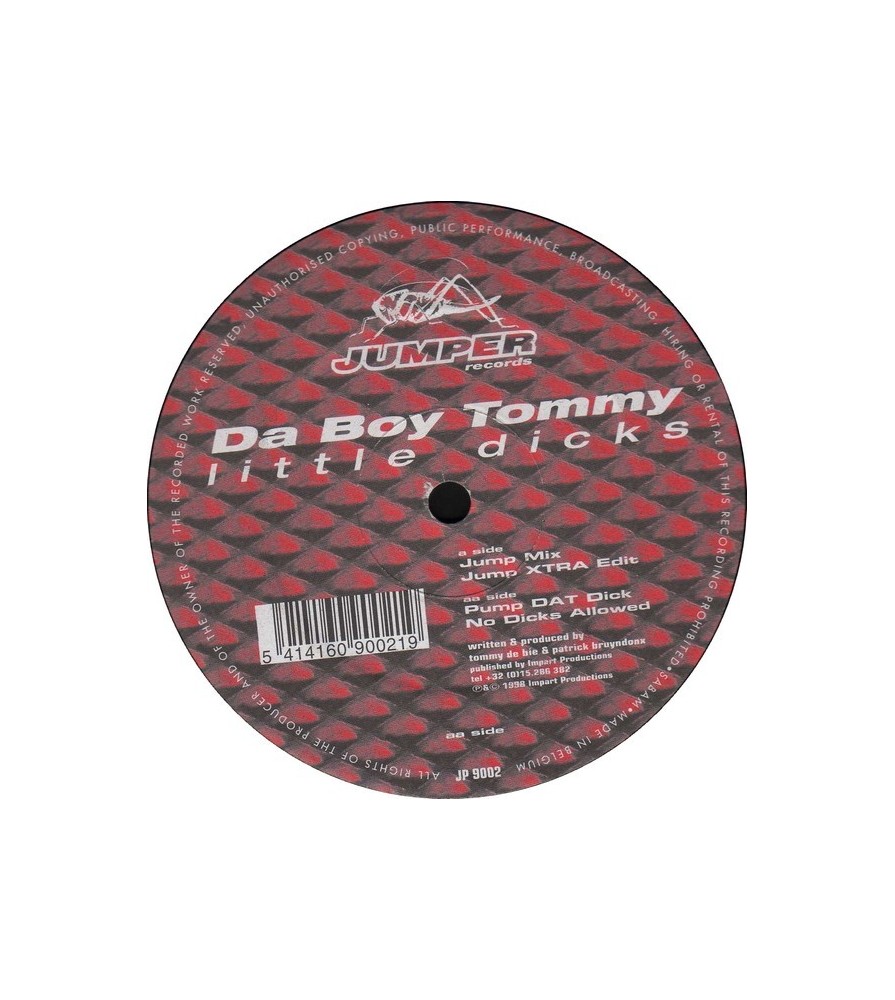 Da Boy Tommy  - Little Dicks(TEMAZO JUMPER CHOCOLATE¡¡)