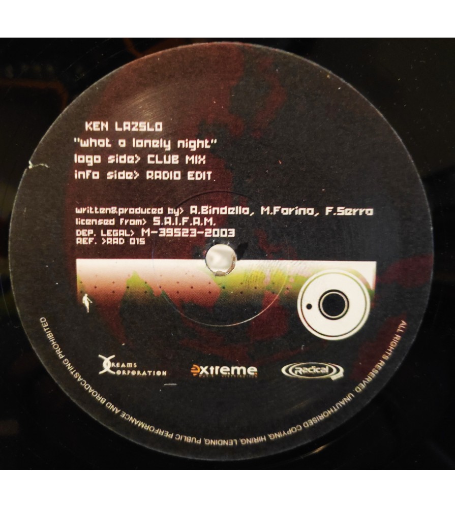 Ken Laszlo – What A Lonely Night