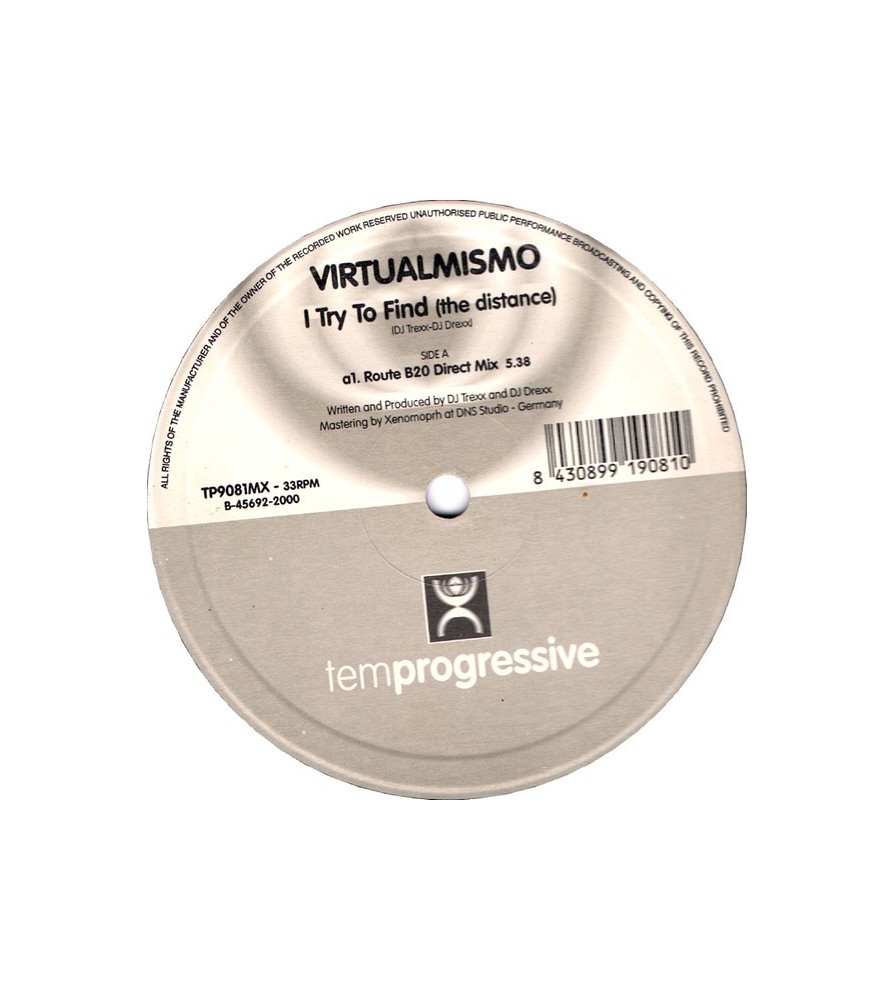 Virtualmismo ‎– I Try To Find (The Distance) 