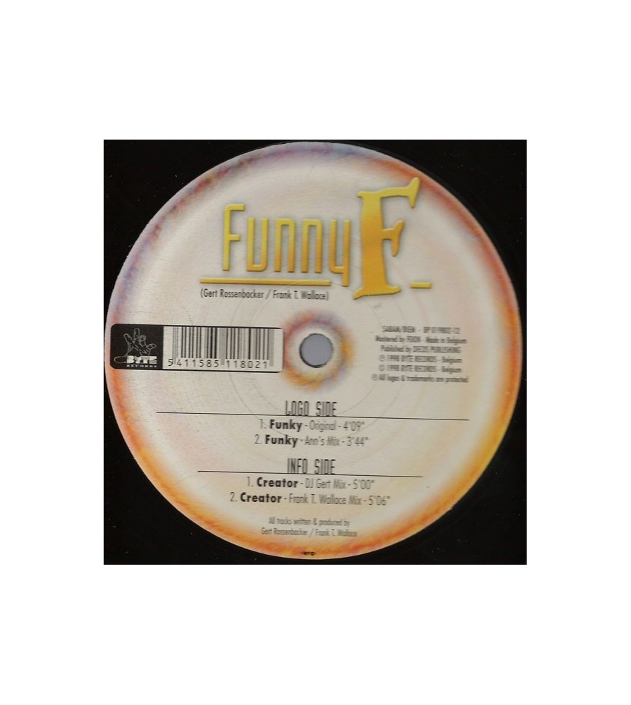 Funny F - Funky / Creator(PELOTAZO COLISEUM/CHOCOLATE 98¡¡ JOYA¡¡)