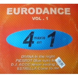 Various - Eurodance Vol. 1(2 MANO,INCLUYE LOS BUSCADOS DIVINA-IN THE NIGHT Y  PIERROT¡¡¡¡)