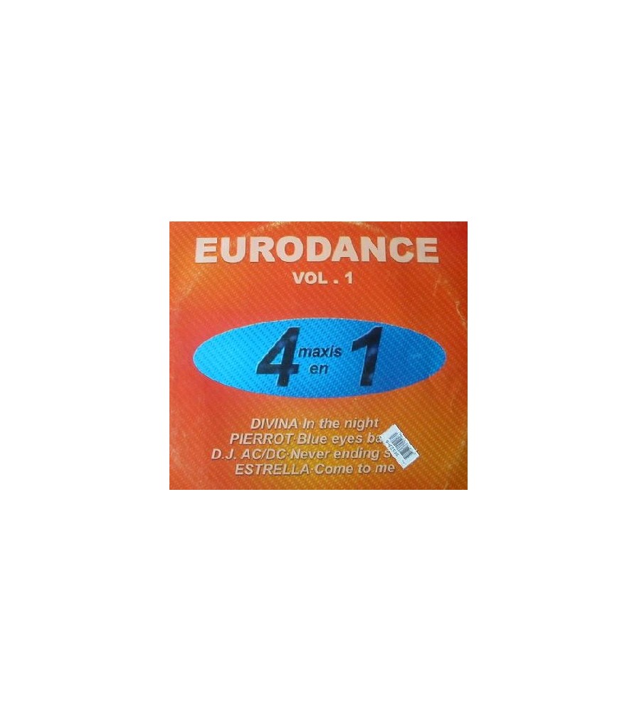 Various - Eurodance Vol. 1(2 MANO,INCLUYE LOS BUSCADOS DIVINA-IN THE NIGHT Y  PIERROT¡¡¡¡)