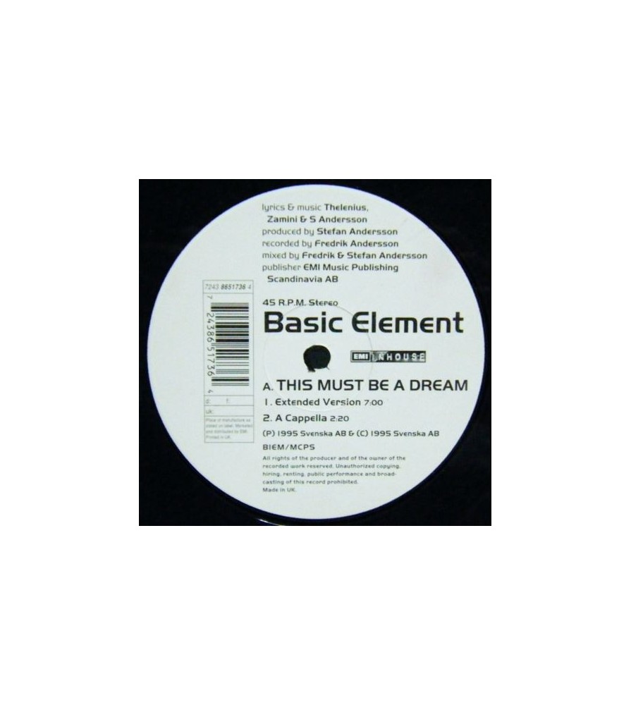 Basic Element - This Must Be A Dream(TEMAZO¡¡)